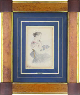 Кустодиев Борис Михайлович. Портрет М.П.П. 